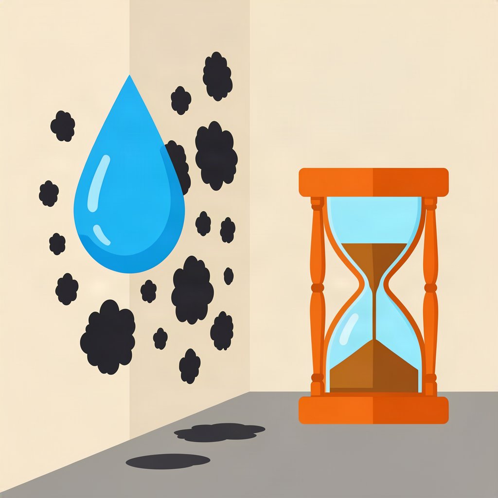 How Fast Does Mold Grow After Water Damage in Gulfport?