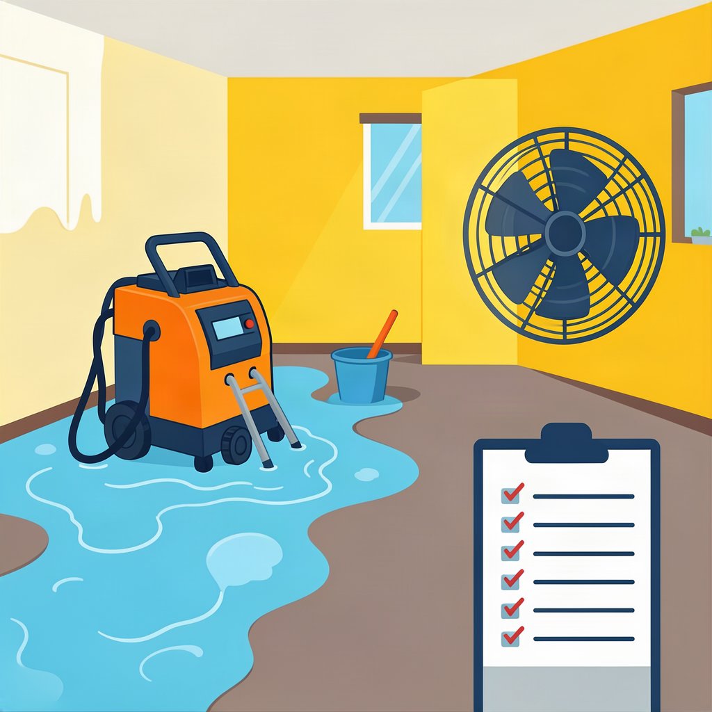 What to Do After Water Damage in Gulfport